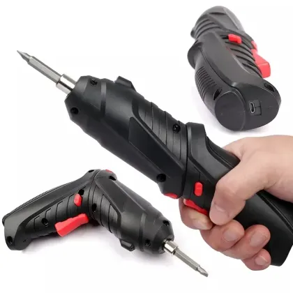 Black+Decker 6-Piece Basic Lithium Battery Electric Screwdriver Set