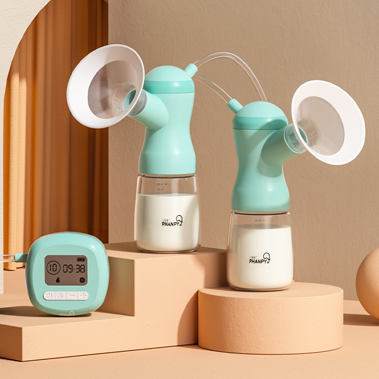 New Design Electric Double Breast Pump Rechargable