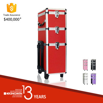 Red Salon Hairdressing tool case
