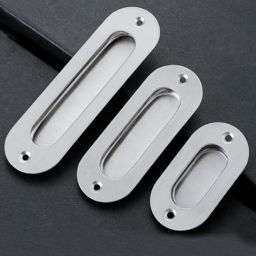 Aluminum Alloy Hidden Kitchen Cabinet Door Drawer Pull Handle