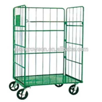 Logistic Cart Extensive Technology Galvanized Roll Container
