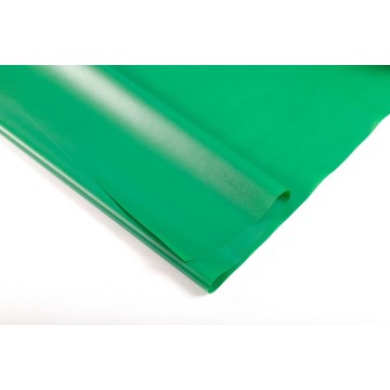 Película suave de PVC verde duradera