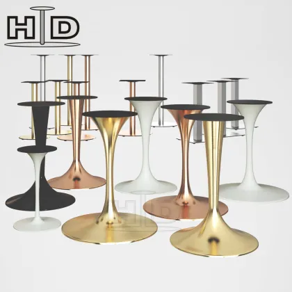 White Eero Saarinen Tulip Table Legs for Modern Cafe Shop Furniture