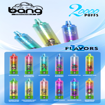 Bang Blaze 20000puffs Crystal Ecig Eshisha Vaporizer desechable