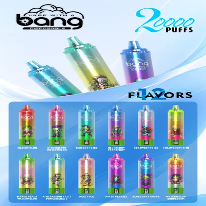 Bang Blaze 20000Puffs Crystal Ecig Ehookah Disposable Vapes