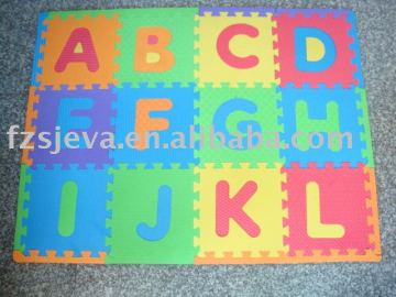 Non-toxic EVA Alphabet Puzzle Mats