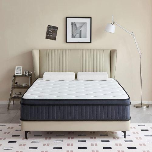 Spring Mattress 10 Inch Gel Memory Foam Spring Hybrid Mattress Supplier