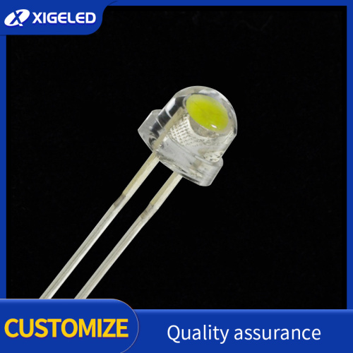 Light Emitting Diode F5 In-line High-power f5 straw hat in-line LED lamp beads Manufactory