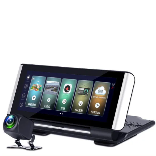 7 Inch Dual Lens HD Night Vision Dashcam with Reverse Image