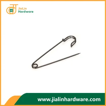 Matte silvery safety pins 100mm x 2.2 mm size jewelry for kilts blankets skirts crafts