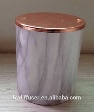 ceramic color Scented Candle with lid