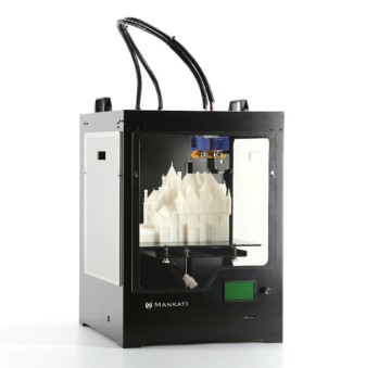 3D printer-Mankati Fullscale XT Plus with Heating Chamber, big volume