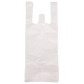 Large Gusset Size Customized Printed Logo Corn Starch Carry out Biodegradable Compostable Grocery T Shirt Bag for Restaurant