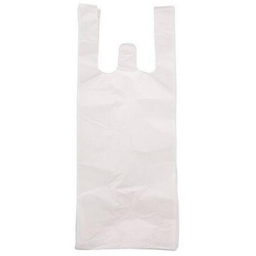 Large Gusset Size Customized Printed Logo Corn Starch Carry out Biodegradable Compostable Grocery T Shirt Bag for Restaurant