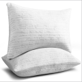 Washable Cover King Queen Shredded Foam Pillow