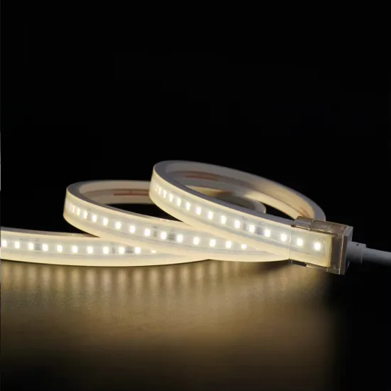 AC230V High Voltage Outdoor Decor Aluminum Profile IP67 Waterproof LED Strip Lights 16MM*7MM