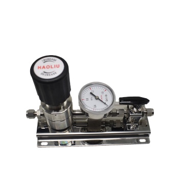 316L Stainless Steel Low Pressure Gas Regulator with Panel