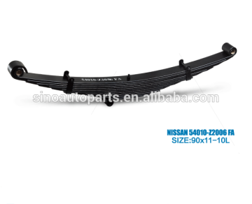 Different Types Leaf Spring 90x11-10L For NISSAN 54010-Z2006 FA Heavy Truck Trailer Bus