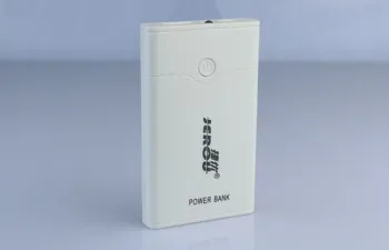 Fireproof Portable Power Bank 3200mah Mobile Phone External Charger With Flashlight