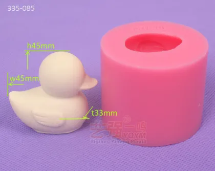 Duck Shaped Chocolate Mold: 3D Silicone and Gum Paste Duck Molds
