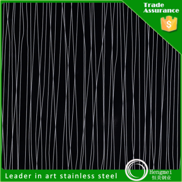 Foshan China supplier lamination 201 titanium coated stainless steel sheet