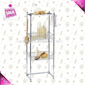 Bathroom shower rack