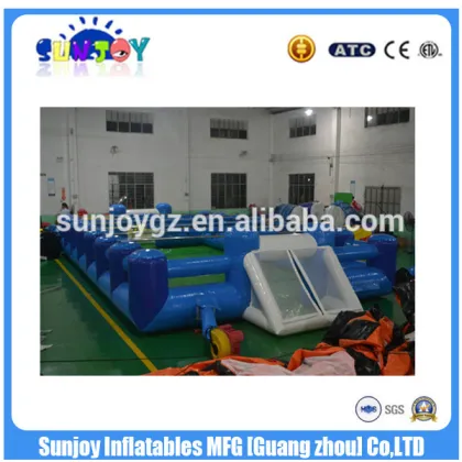 SUNJOY 2016 high quality inflatable soccer arena, inflatable football arena, arena sport game for sale