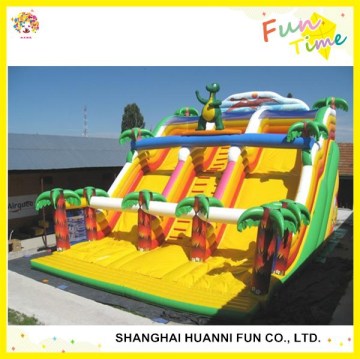 Factory price inflatable water park sports price kids inflatable water slides with multiple lanes price