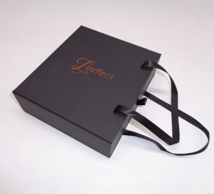 Soft Touch Paperboard Sliding Rigid Gift Box