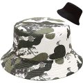 Söt hink hatt strandhattar reversibelt dubbelsida