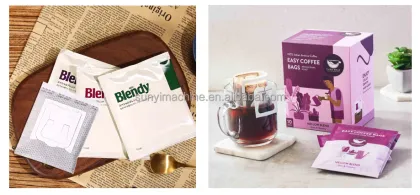 Portable Coffee Filter Paper Bag Hanging Ear Coffee Bag Filling Packing Machine