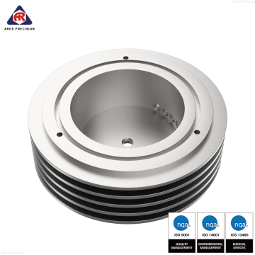 Blood analyzer pressure pump seat-CNC machining