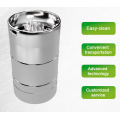 200L Stainless Steel Electrolyte Storage Barrel Tank