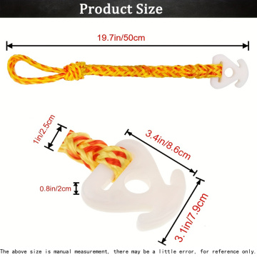 Double Braided Water Sports Quick Connect Rope