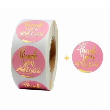 Custom Printed Logo Stickers for Small Businesses | Waterproof Kraft Paper Stickers