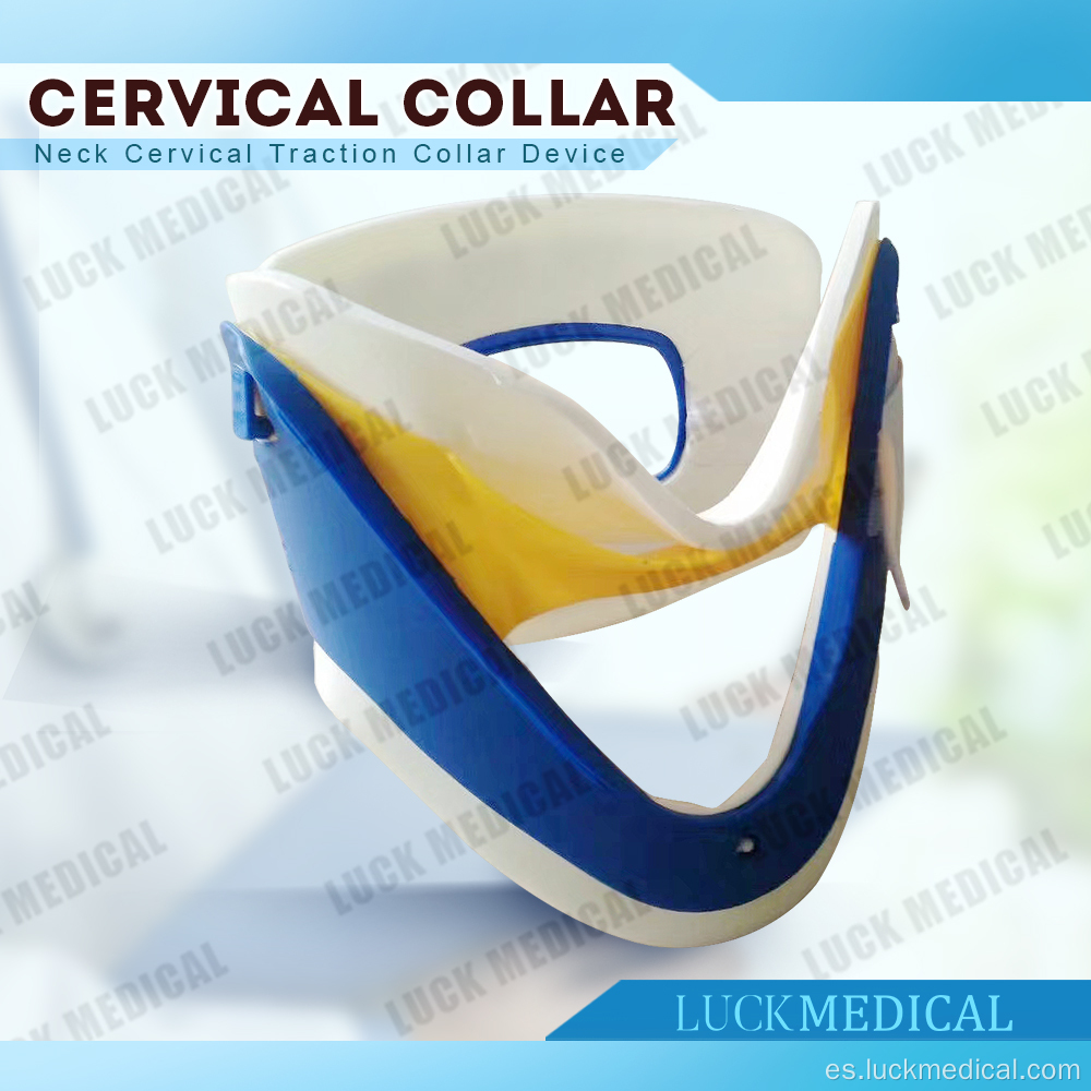 Collar cervical ajustable de inmovilización