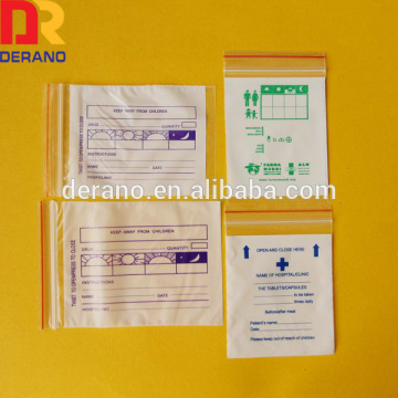 ldpe medical waste bag medicine bag for pill bag