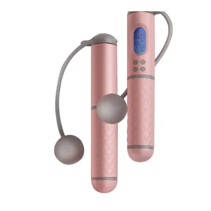 Smart LED Jump Rope: Electronic Adjustable Cordless Weight Loss Speed Digital Skipping Rope