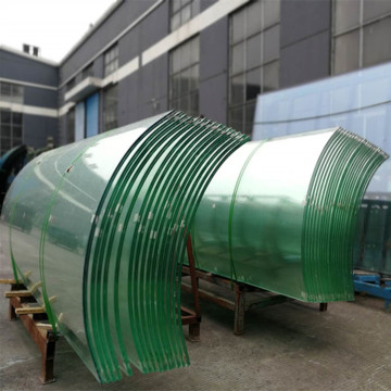 Curved Tempered Laminated Insulated Building Glass Panels