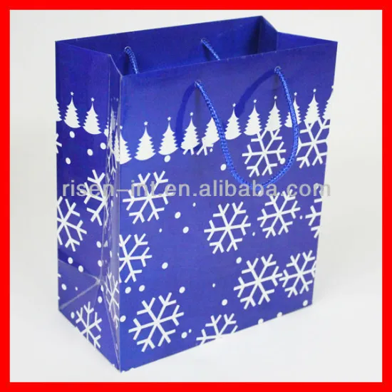 201 shopping Paper Bag for winter hoilday