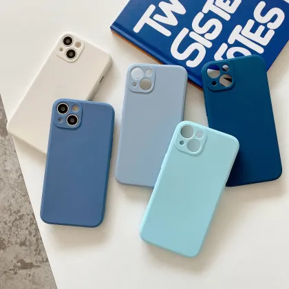 Silicone Phone Covers for Various Vivo Models: IQOO Z7X-5G, Y35, V25 5G, S15E, U5, Y15S
