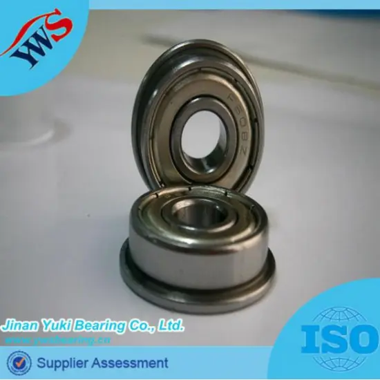 F608zz Deep Groove Ball Bearing with Flange Side