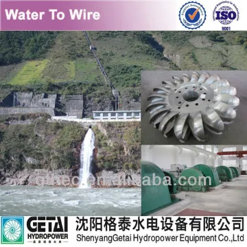 Forged/forging pelton wheel for hydro water turbine generator rehabilitation manufacturer made in china from shenyang getai