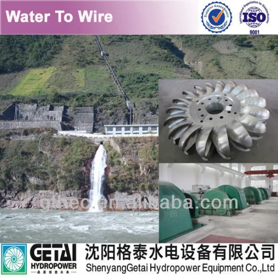 Forged/forging pelton wheel for hydro water turbine generator rehabilitation manufacturer made in china from shenyang getai