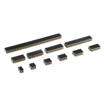2,54 mm podwójnie rzędowy gniazdo magistrali 2*2p-2*40p złącze