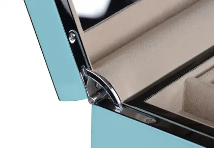 Luxury Tiffany Blue Jewelry Storage Box
