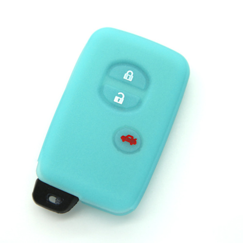 Magnetic silicone key cover for Camry