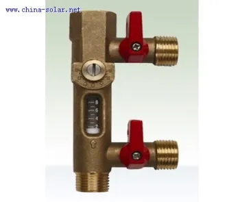 Filling and flow valve