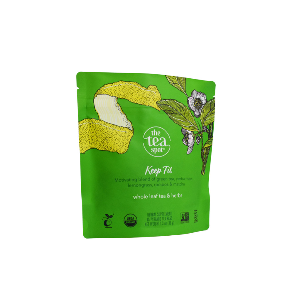 Zipper Tea Packaging Material flexible packaging	