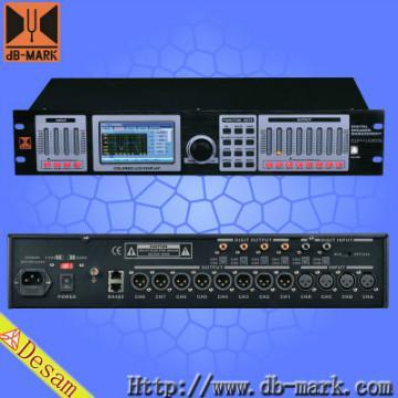 Digital speaker processor with color LCD